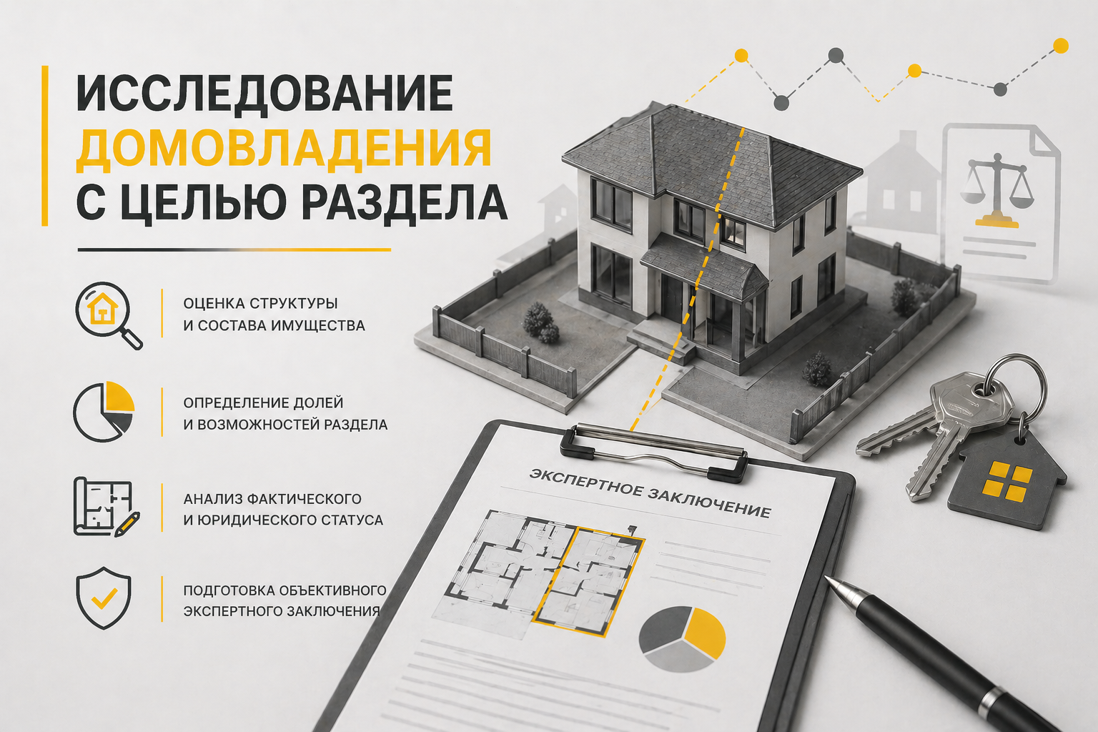 Исследование доволвладений с целью раздела Исследование доволвладений с целью раздела